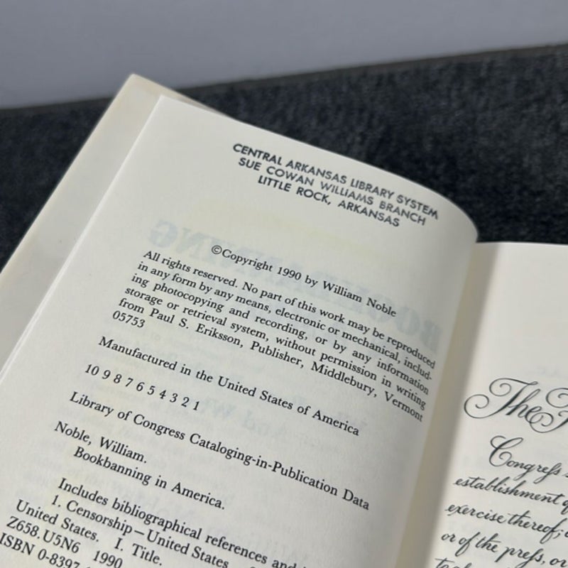 Bookbanning in America