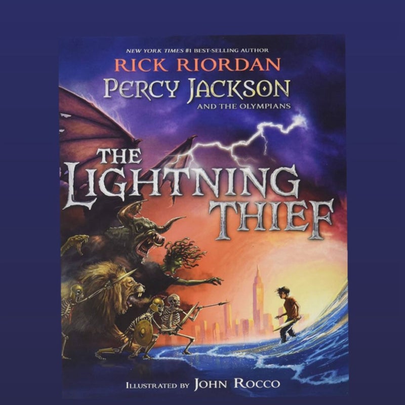 Percy Jackson the lightning thief illustrated edition 