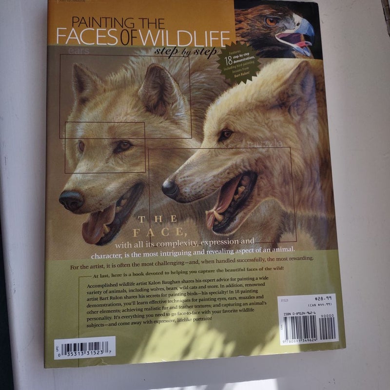 Painting the Faces of Wildlife Step by Step