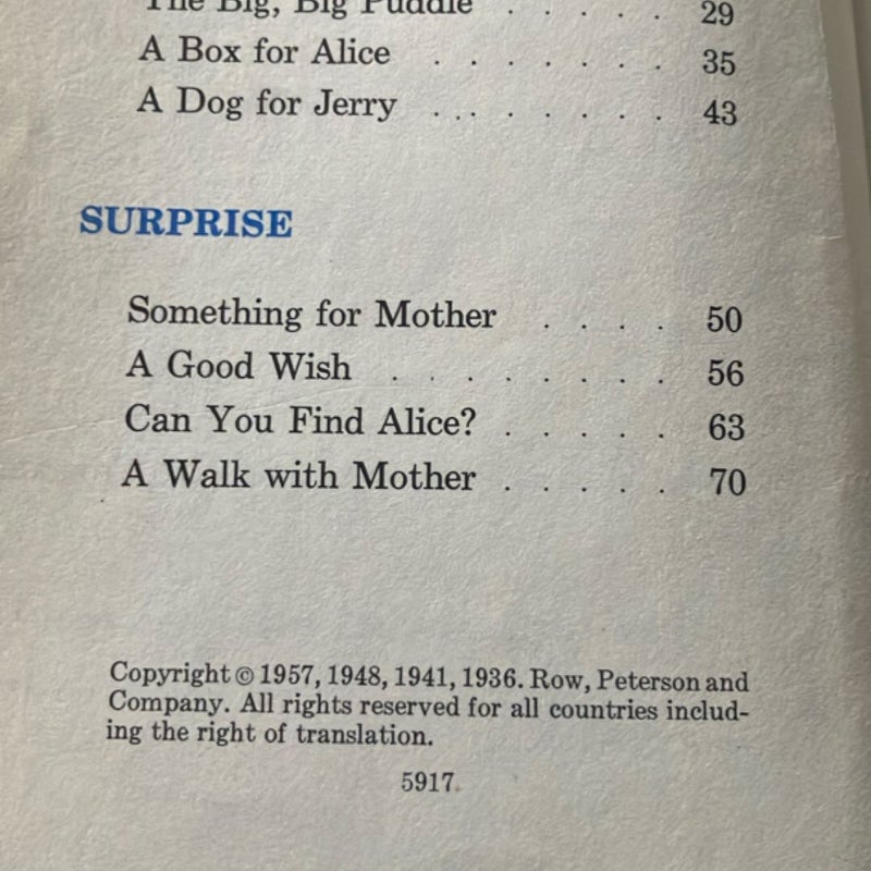 Vintage! Day In and Day Out (The Alice and Jerry Books)