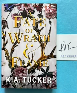 *Bookish Box w/signed book plate* A Fate of Wrath and Flame