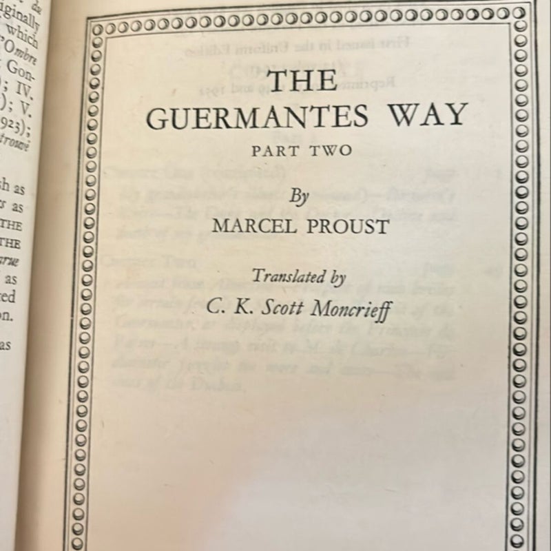 Marcel Proust bundle volumes 6,7,8