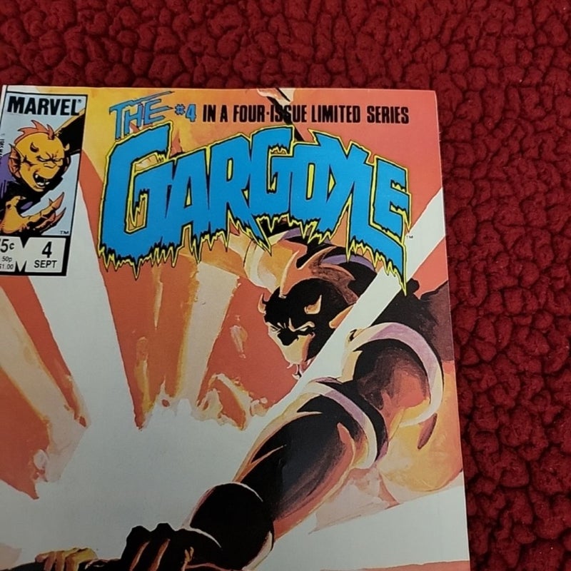 Marvel Comics The Gargoyle #4 Of 4 Miniseries September 1985