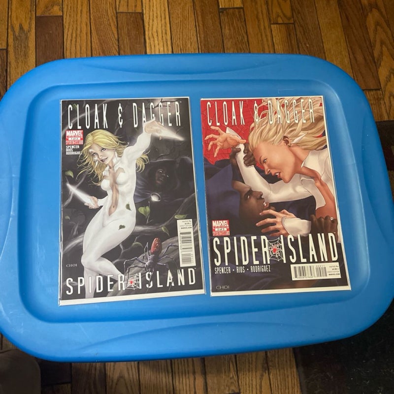 Cloak and Dagger Spider Island #1-#3 Complete set 