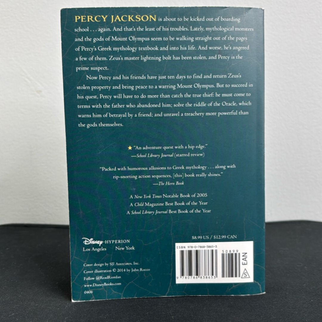 Percy Jackson and the Olympians, Book One the Lightning Thief (Percy ...