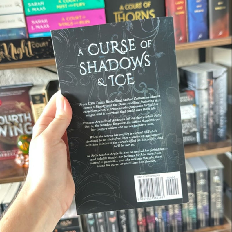 A Curse of Shadows and Ice (SIGNED)