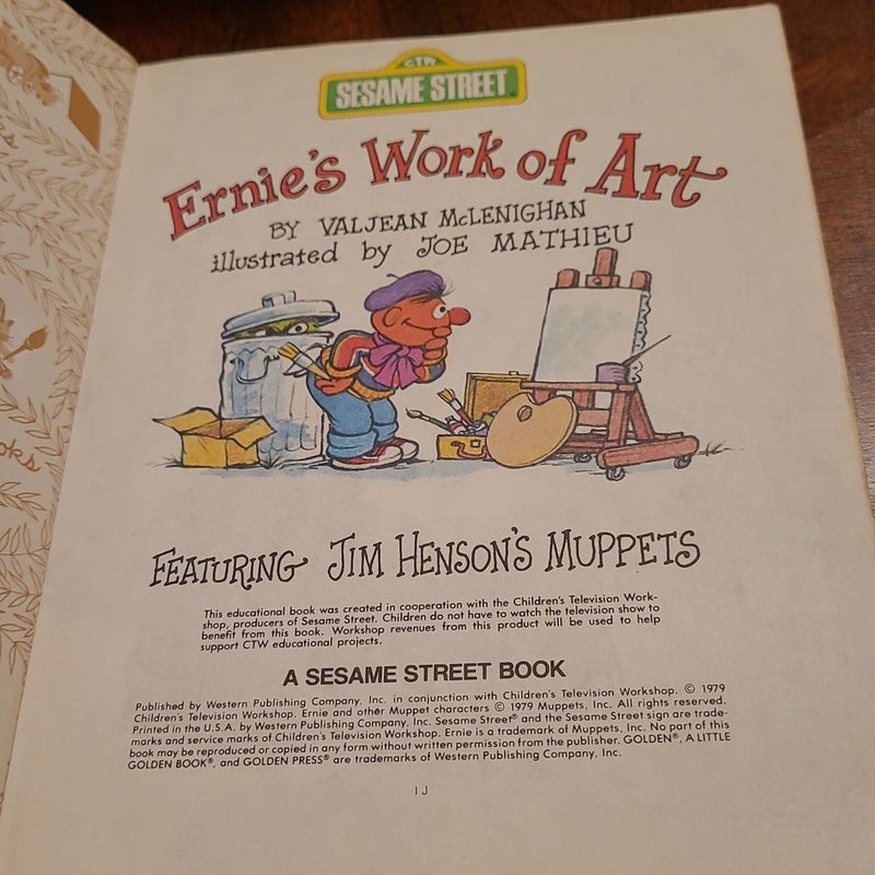 Ernie's Work of Art
