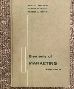 Elements of Marketing 