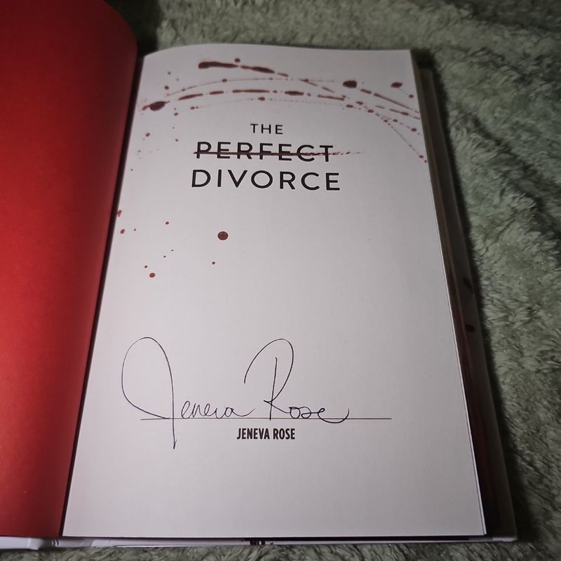 SIGNED The Perfect Divorce 