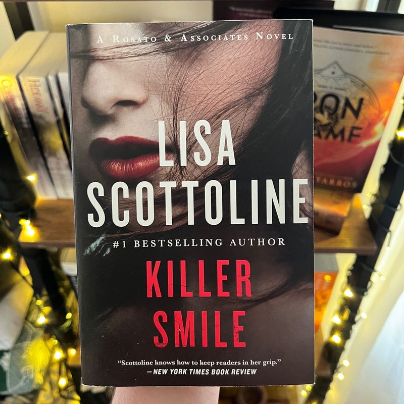 Killer Smile Lisa Scottoline Best Selling Author PAPERBACK