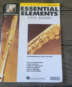 Essential Elements for Band - Flute Book 1 with EEi Book/Online Media