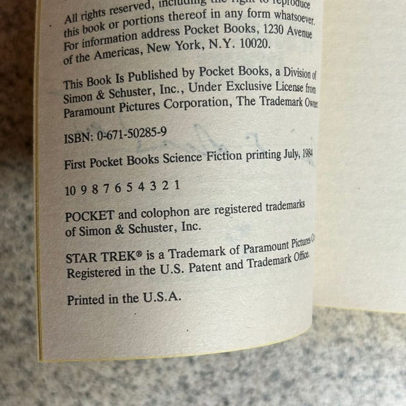 Star Trek: My Enemy, My Ally-Signed