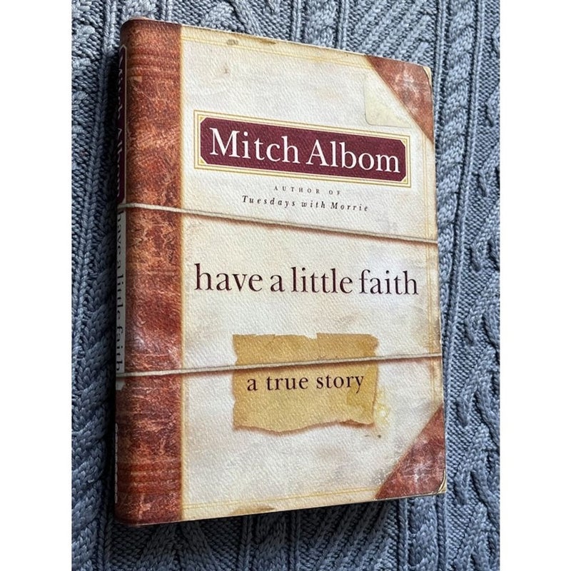 Have a Little Faith First Edition Gift Book
