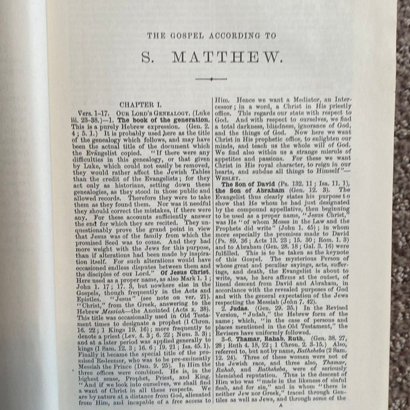 One Volume New Testament Commentary 