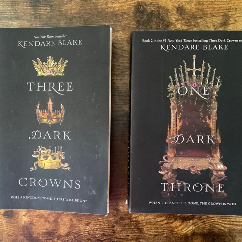 Three Dark Crowns and One Dark Throne Bundle