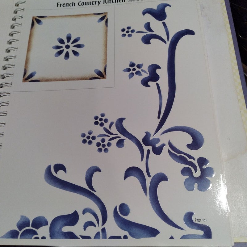Country stenciling 