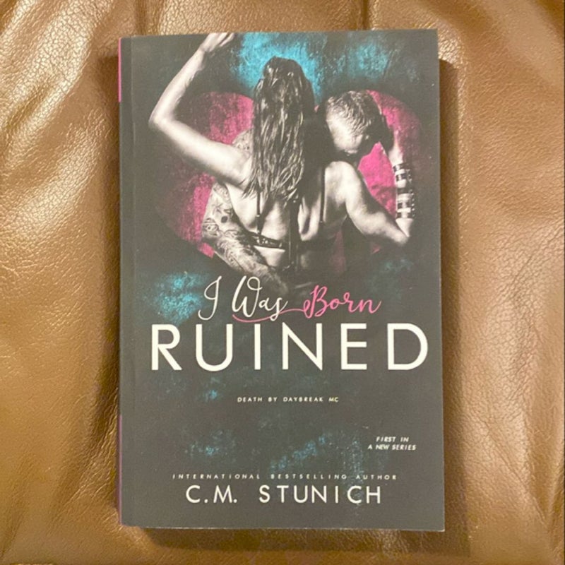 I Was Born Ruined - signed bookplate