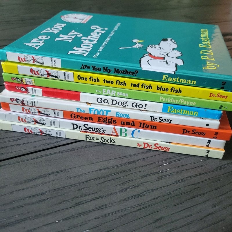 Dr. Seuss Books Book Lot Bundle Of 8