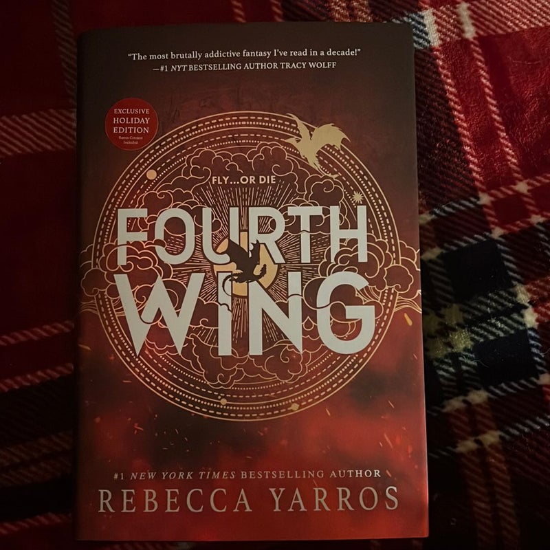 Fourth Wing Sprayed Edges (Holiday Edition, Barnes & Noble)