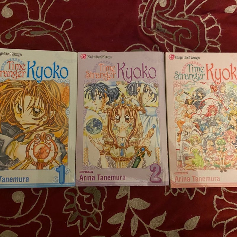Time Stranger Kyoko manga complete set volumes 1-3