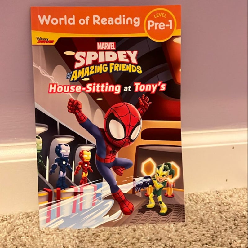 World of Reading: Spidey and His Amazing Friends Housesitting at Tony's