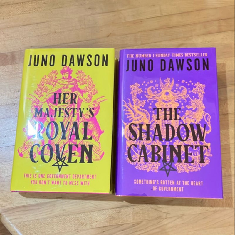 Her Majesty’s Royal Coven & The Shadow Covenant (signed Fairyloot edition)