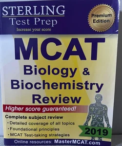 Sterling Test Prep MCAT Biology & Biochemistry Review