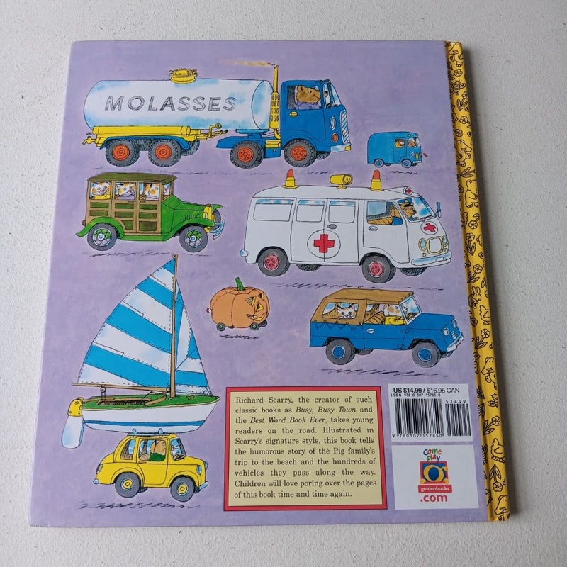 Richard Scarry's Cars and Trucks and Things That Go - Printed 2002 