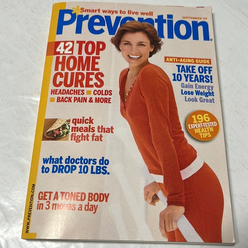 Prevention Magazine September 2006 -  What Doctors do to Drop 10 LBS
