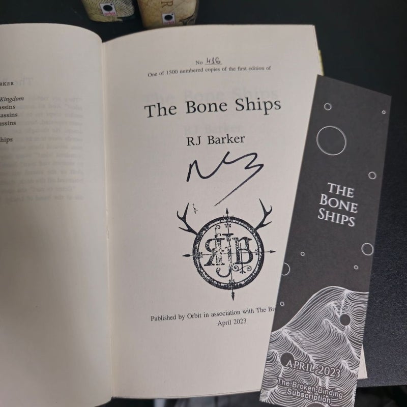 The Bone Ships, Call of the Bone Ships, The Bone Ships Wake (Broken Binding Edition Tier 1)