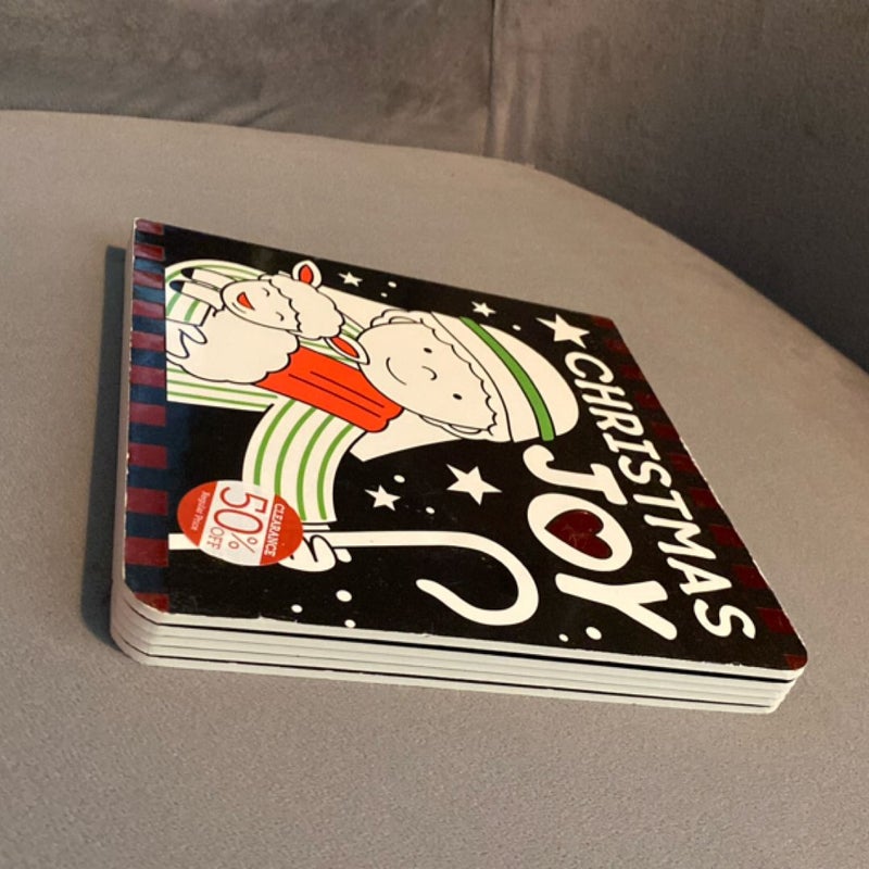 Christmas Joy Black and White Board Book