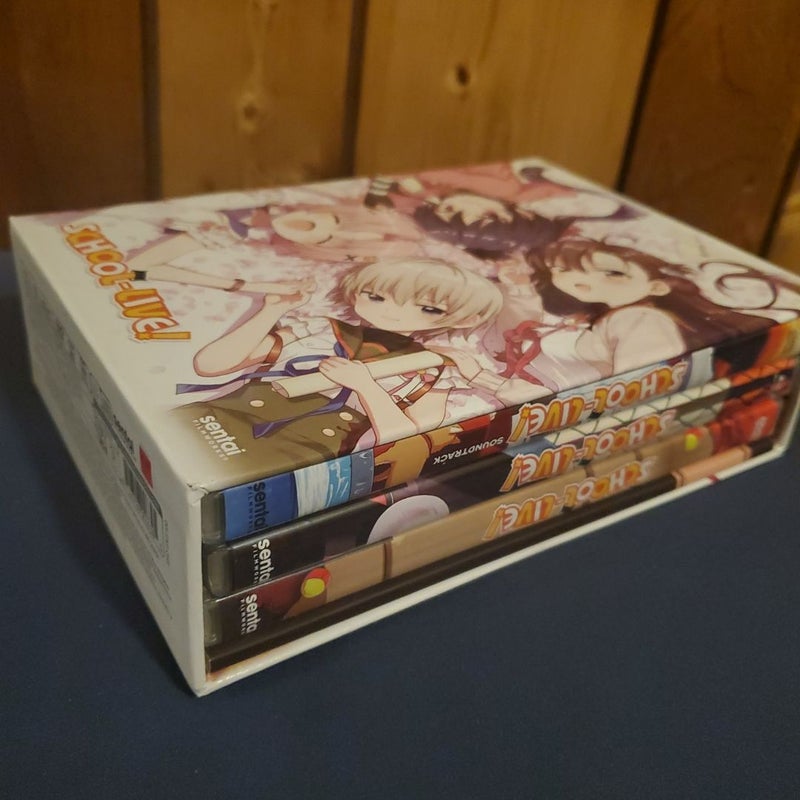 School-live! Complete series Limited Edition DVD/Blu-ray/CD soundtrack box set