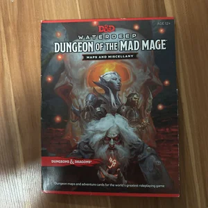 Dungeons and Dragons Waterdeep: Dungeon of the Mad Mage Maps and Miscellany (Accessory, d&d Roleplaying Game)