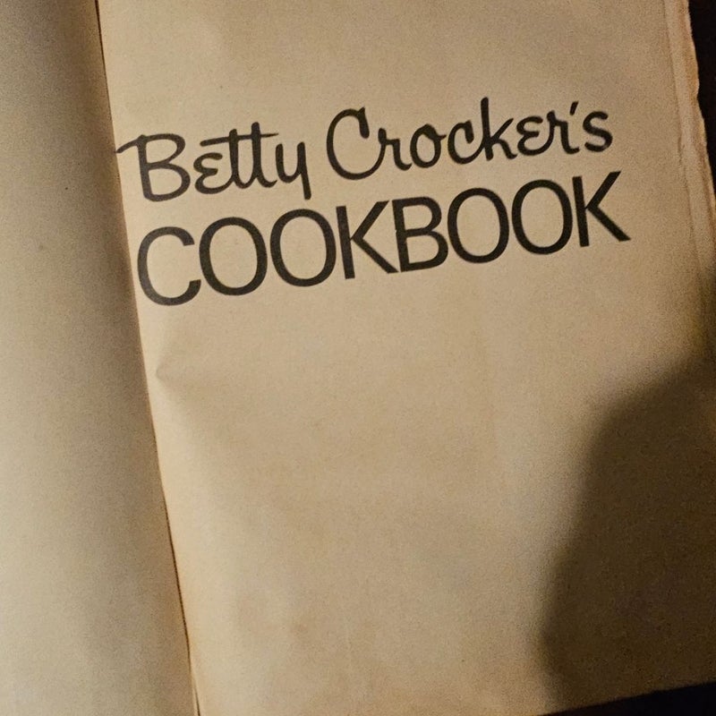 Betty Crockers color picture cookbooks!