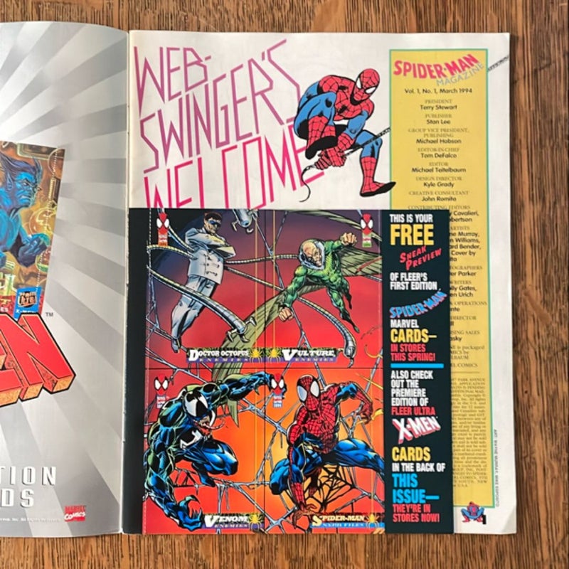 Web of Spider-Man and Spider-Man Magazine