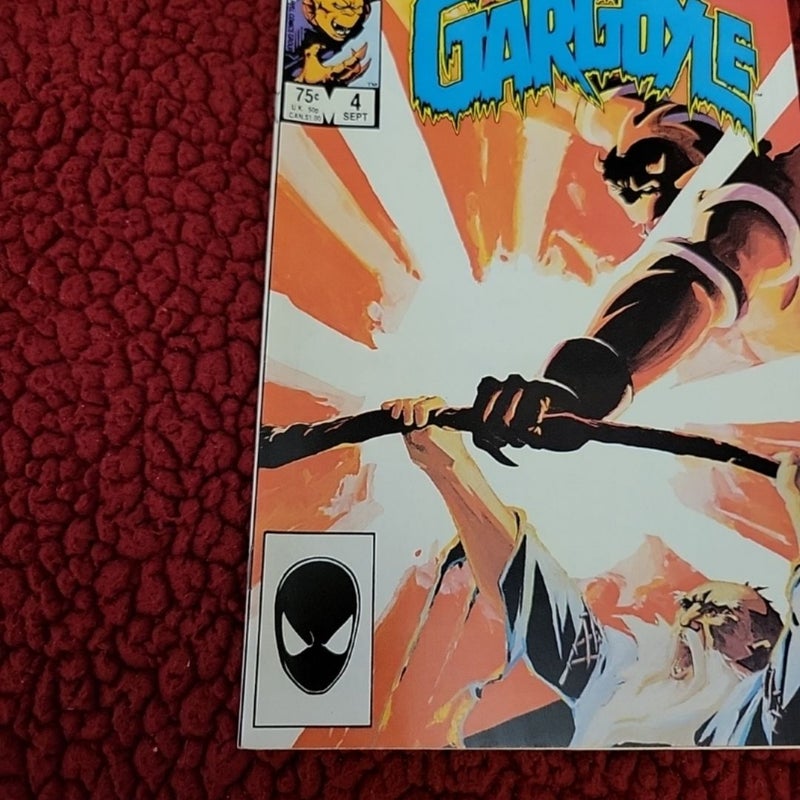 Marvel Comics The Gargoyle #4 Of 4 Miniseries September 1985