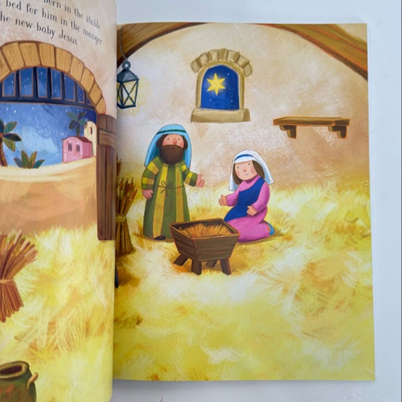 Usborne First Sticker Book Nativity