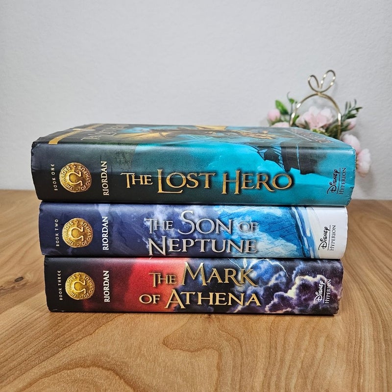 The Heroes Of Olympus Books 1-3 