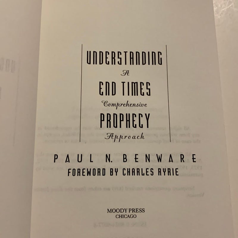 Understanding End Times Prophecy