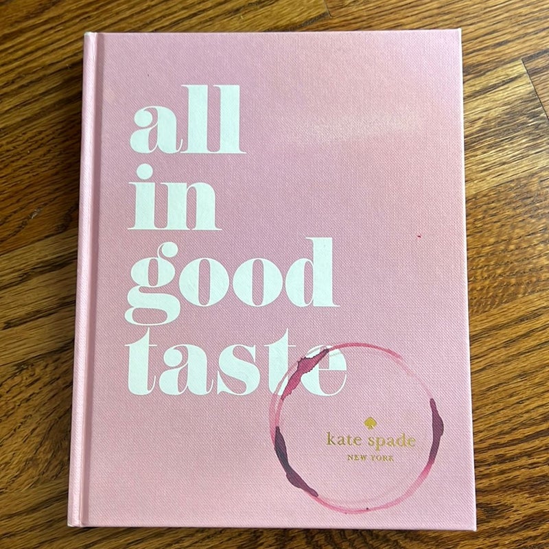 Kate Spade New York: All in Good Taste