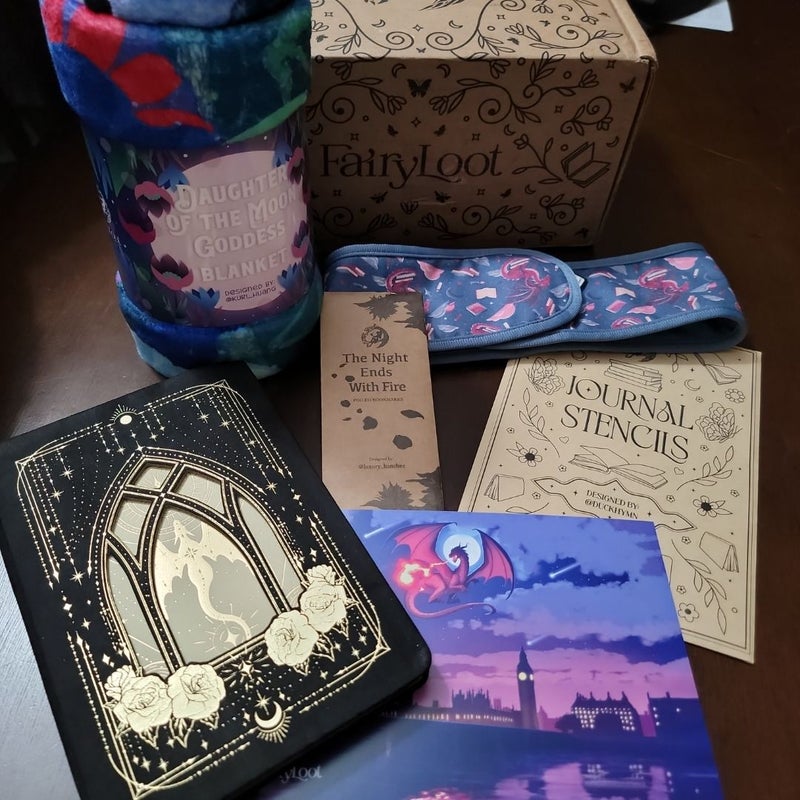 Fairyloot: Selections from the Dec YA book box