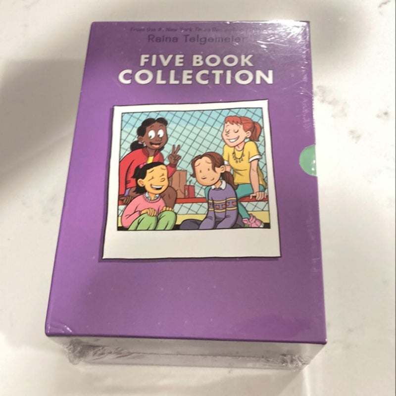 Raina Telgemeier 5 Book Collection