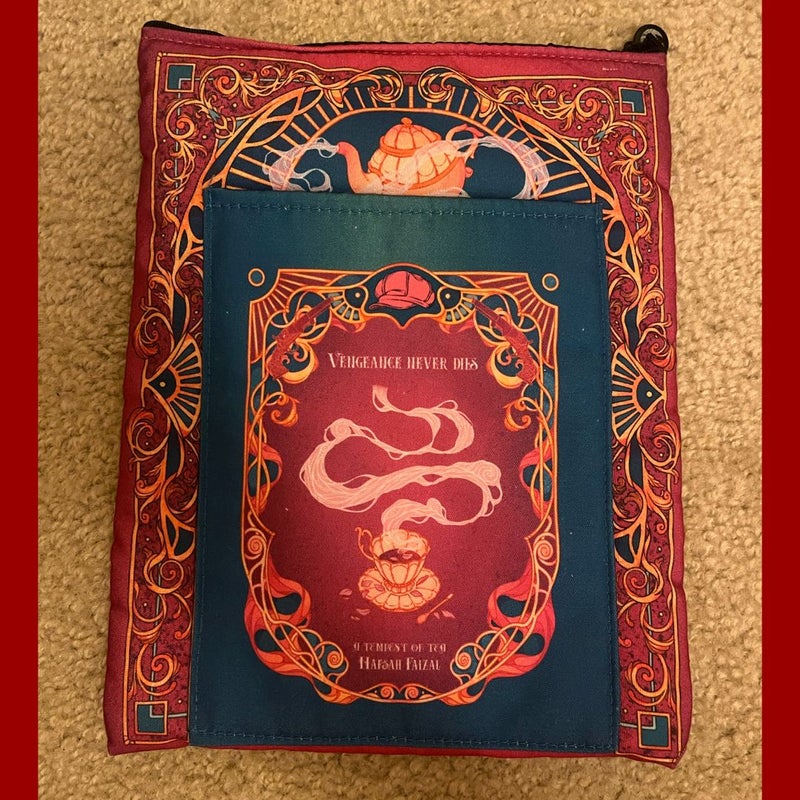 SOLD OUT Owlcrate Signed A Tempest of Tea + Fairyloot Book Sleeve & Tarot Cards