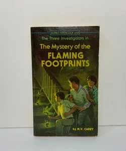 Alfred Hitchcock and The Three Investigators in the Mystery of the Flaming Footprints 