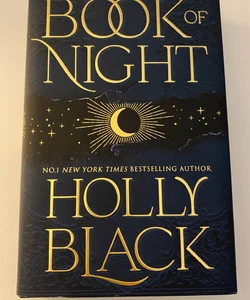 Waterstones signed stenciled exclusive edition of Book of Night