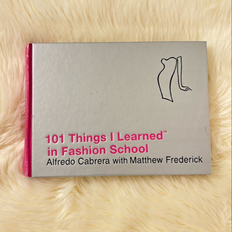 101 Things Fashion School HB