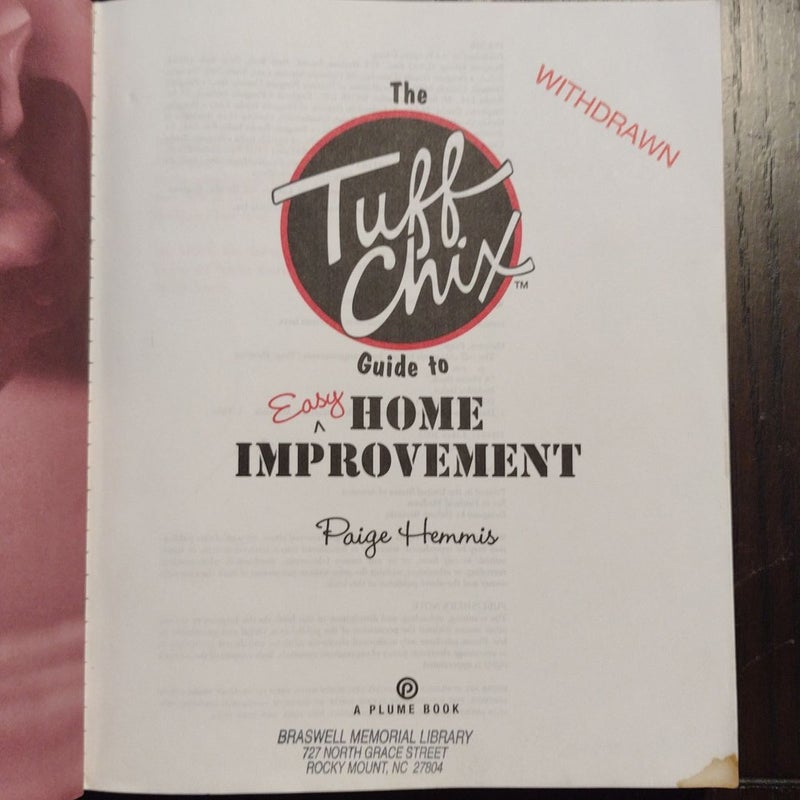 The Tuff Chix Guide to Easy Home Improvement