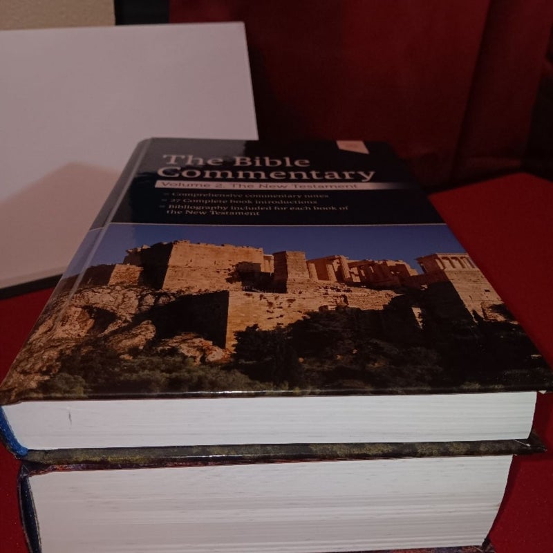 The Bible Commentary in 2 volumes Old & New Testament 