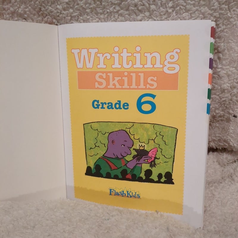 Writing Skills: Grade 6 (Flash Kids Harcourt Family Learning)