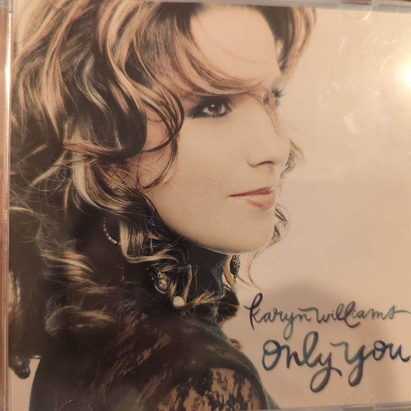 KARYN WILLIAMS ONLY YOU Audio CD